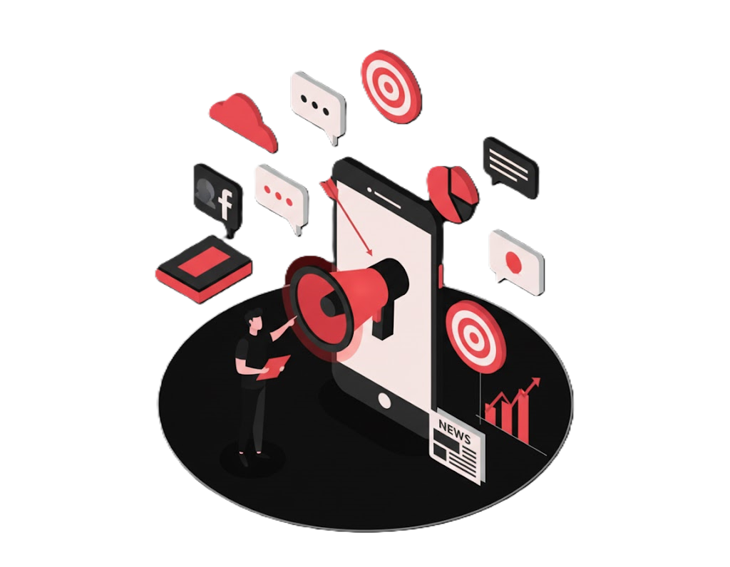 ERP dashboard illustration